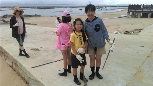 採蚵體驗@陳慧文     