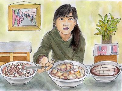 模範街的涼糕、冰粉、涼蝦@文：陳慧文    圖：陳鴻文