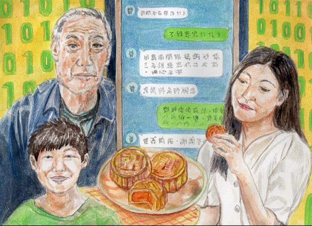 一位父親與一盒月餅@文：陳慧文，圖：陳鴻文