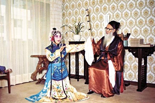 張大千與京劇名伶