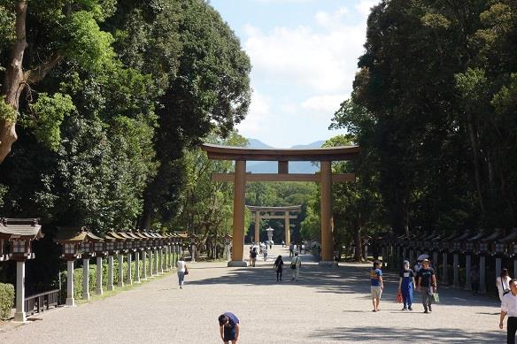日本。建國聖地、橿原神宮。奈良