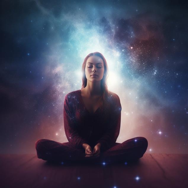 靈魂與肉身能量的交會。汲取內在宇宙的能量。靈魂是個電磁能量場。情感強度與貫注創造肉體的形相。