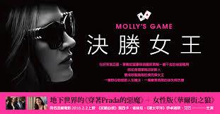 【影評】決勝女王Molly's Game@畫心女神愛看電影