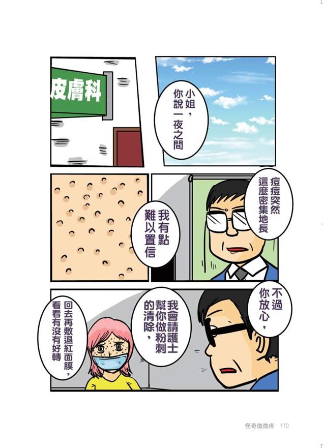 怪奇微微疼》臉上長出的不是粉刺，而是白白扭動的蛆呢？