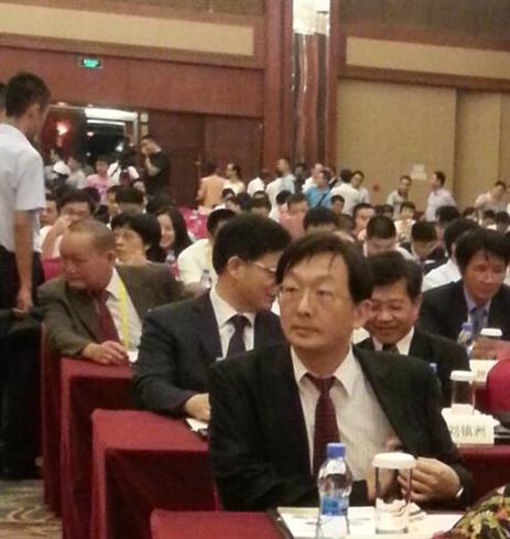 2014在福建代表集團參加簽約儀式