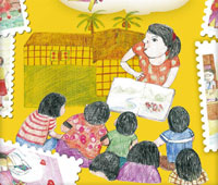 吉絲卡來台幫傭   成就一段異國姻緣