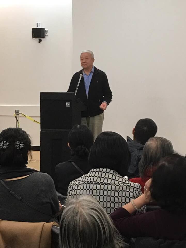 《毛澤東與歹托邦》作者康正果受邀在美國法拉盛圖書館舉辦演講