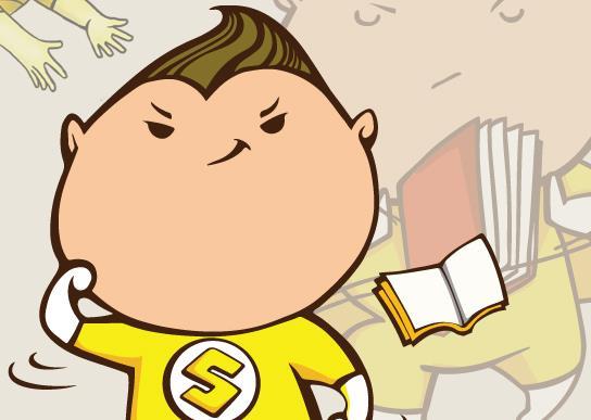 秀威形象公仔：BOOKMAN 現身啦！(灑花)